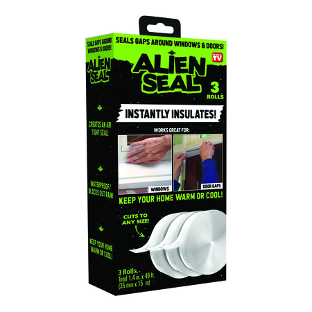 ALIEN SEAL SEALING TAPE CLEAR 3PK 7688